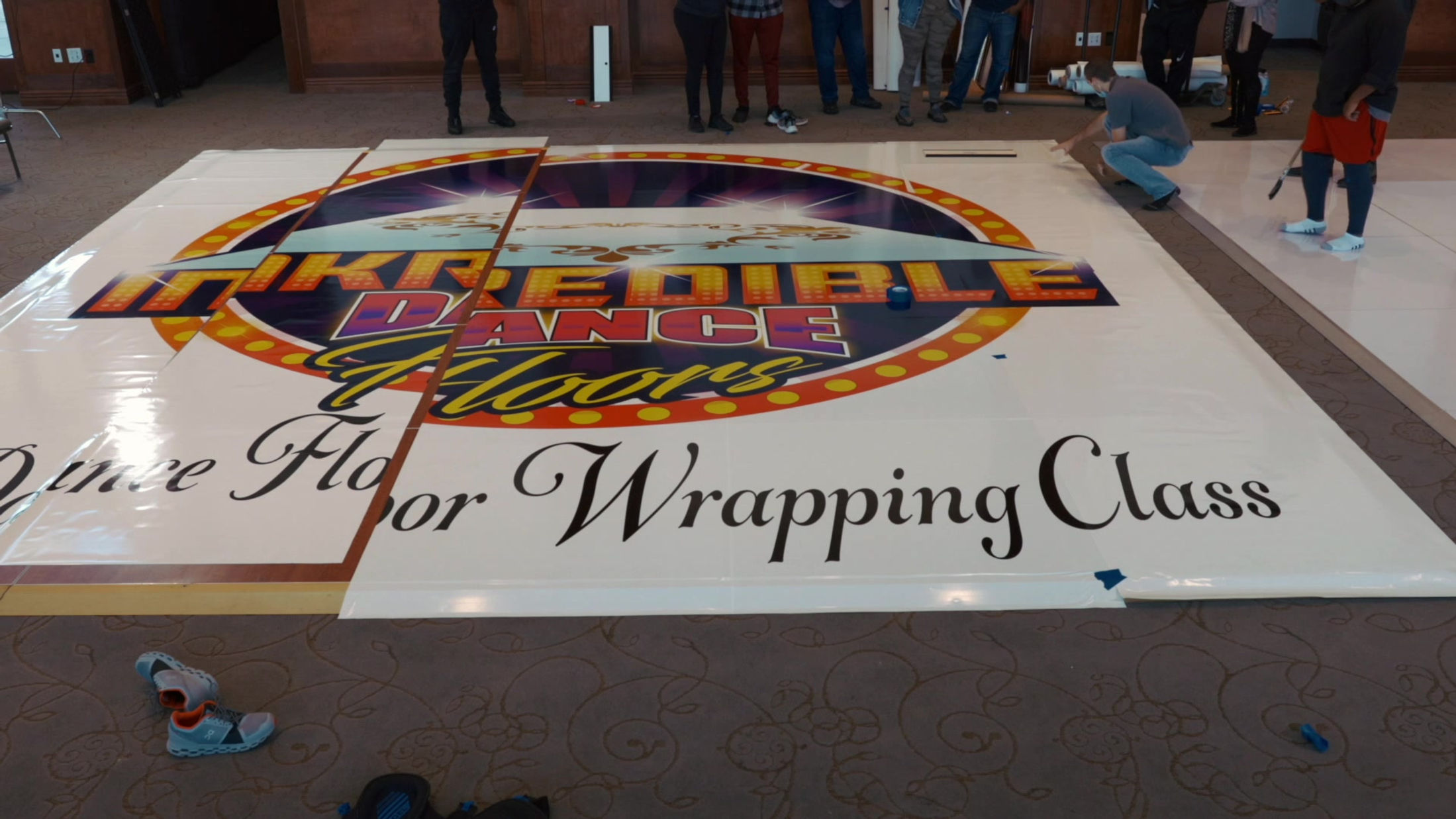 How To Install Your Custom Dance Floor Wrap
